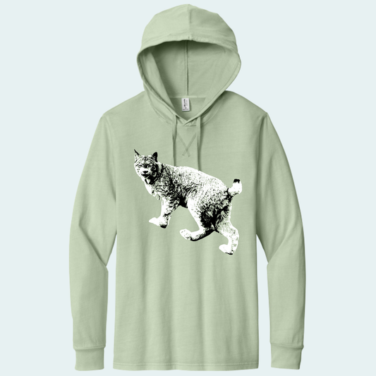 Canadian Lynx (Limited Edition for June) Organic Cotton Hoodie Tee