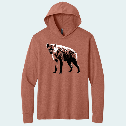 Spotted Hyena (Limited Edition for February) Hooded Long Sleeve Tee