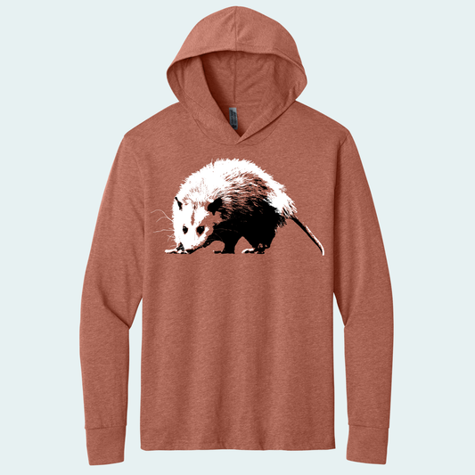 Opossum (Limited Edition for February) Hooded Long Sleeve Tee
