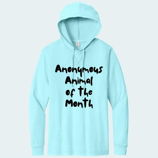 Anonymous Animal of the Month Organic Cotton Hoodie Tee