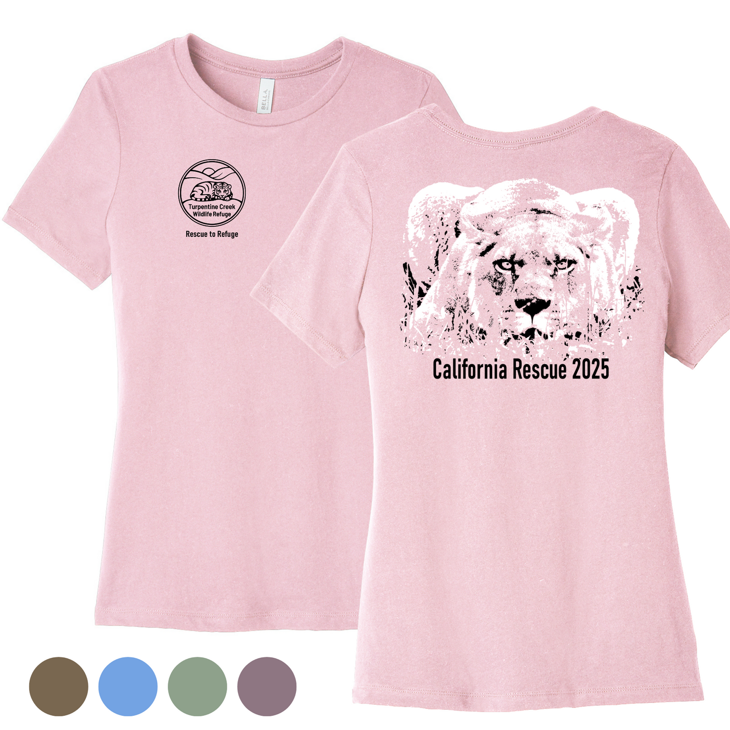 Lucy - California Rescue 2025 - Women's Tee (FUNDRAISER)