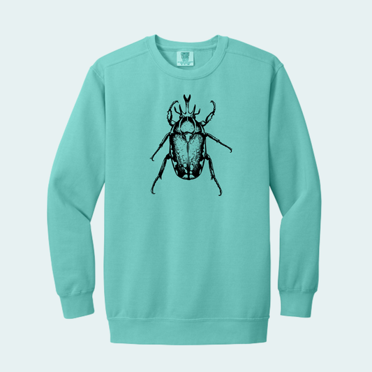 Magnificent Flower Beetle (Limited Edition for September) Unisex Comfort Color Crewneck