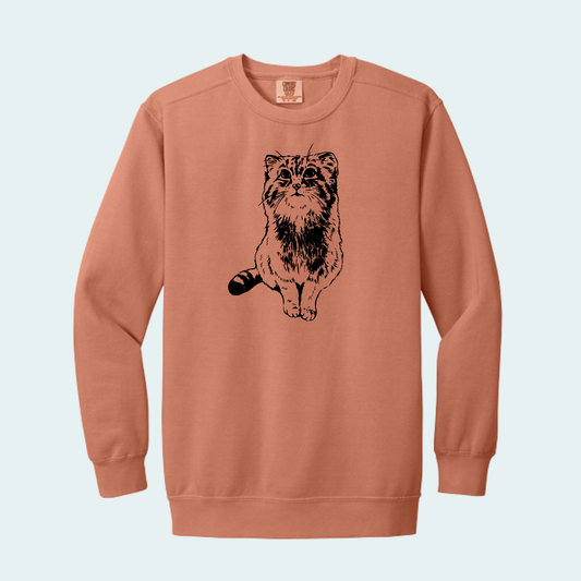 Pallas’s Cat (Limited Edition for October) Unisex Comfort Color Crewneck