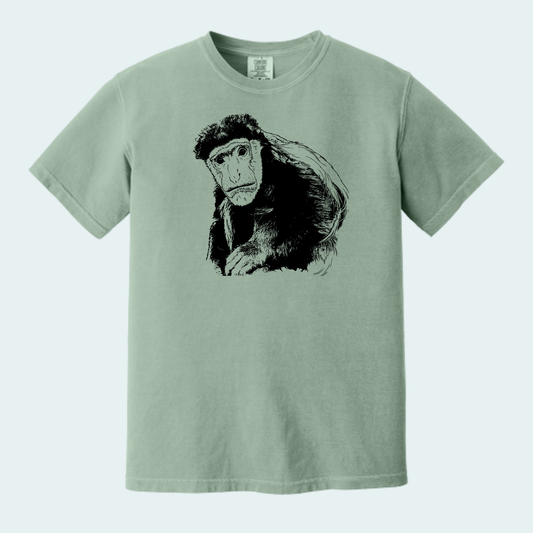 Guereza Colobus Fundraiser (Limited Edition for August) Unisex Comfort Color Tee