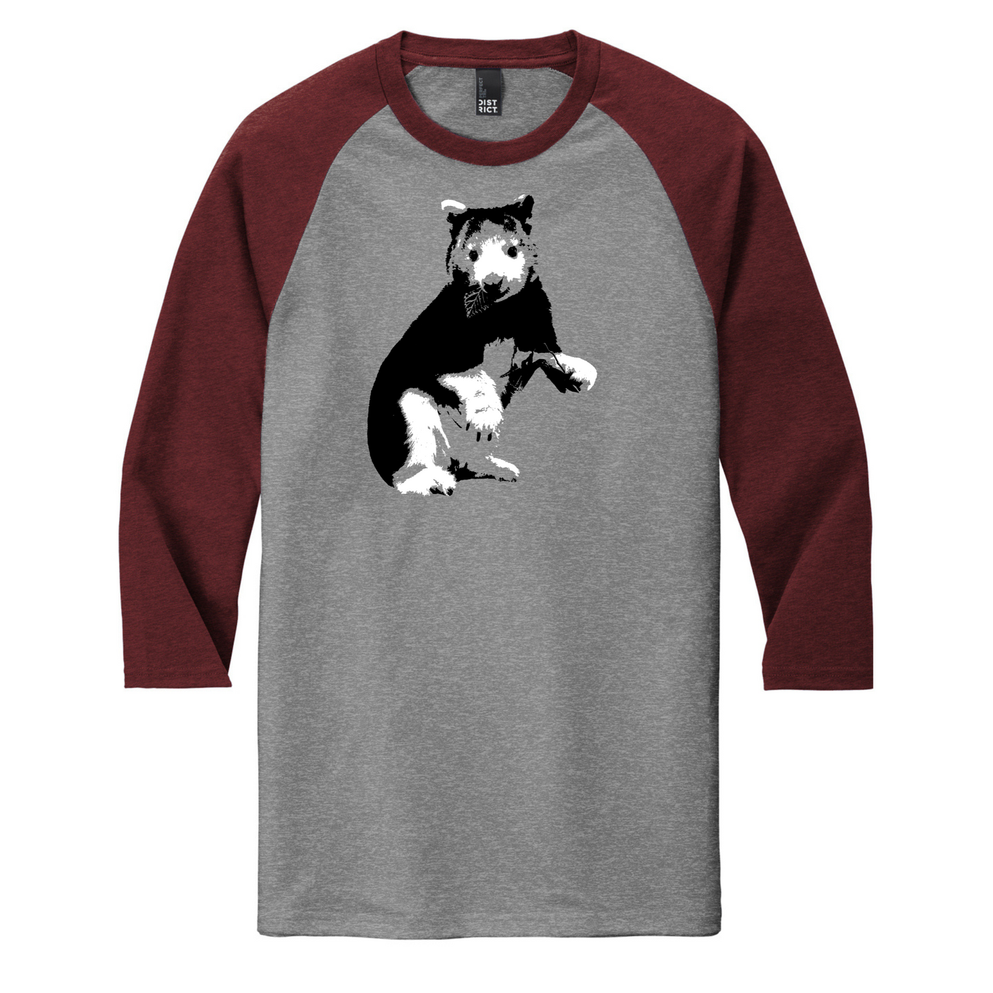 Tree Kangaroo - 3/4-Sleeve Raglan Tee (LIMITED EDITION)