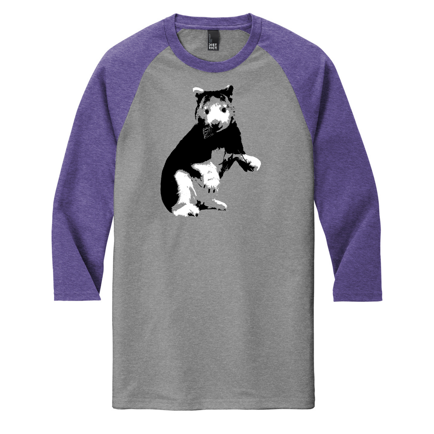 Tree Kangaroo - 3/4-Sleeve Raglan Tee (LIMITED EDITION)