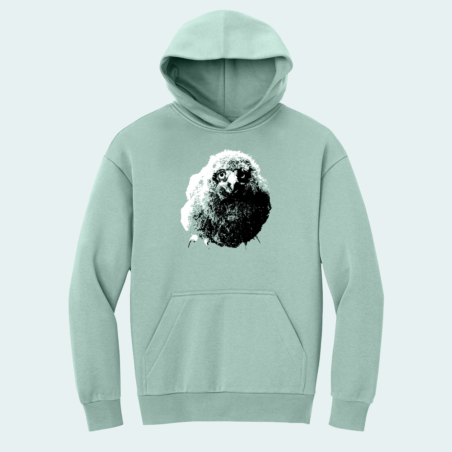 Snowy Owl Chick (Limited Edition for January) Heavy Hoodie