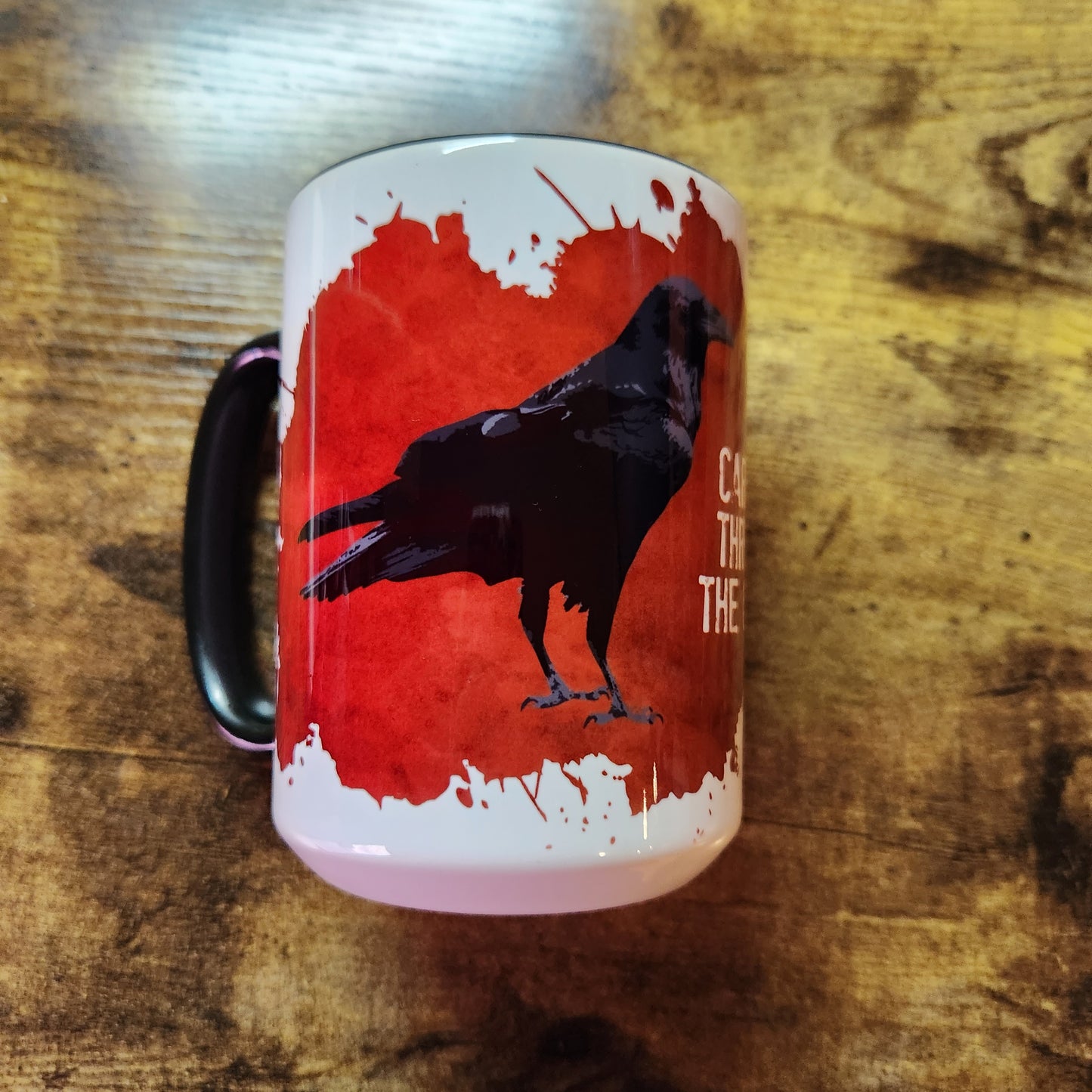 Raven - Carrion Through the Chaos - 15oz Mug