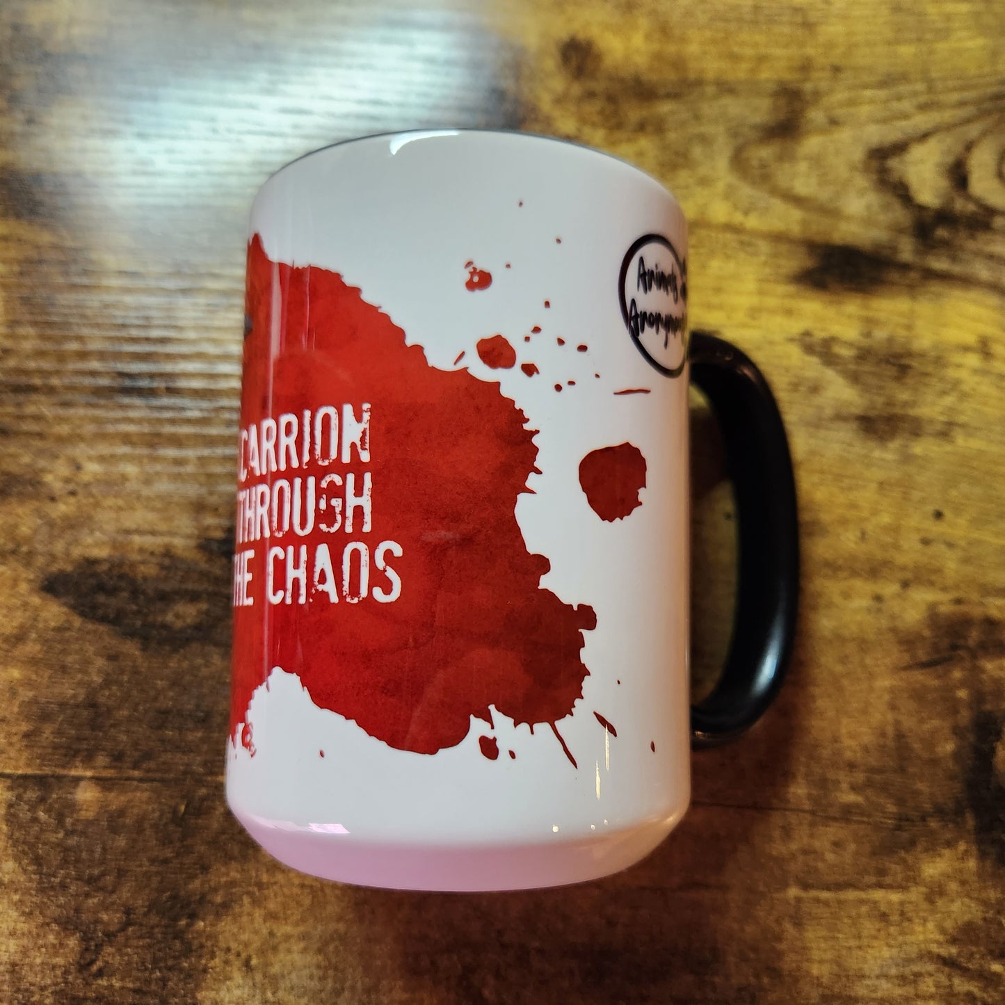 Raven - Carrion Through the Chaos - 15oz Mug