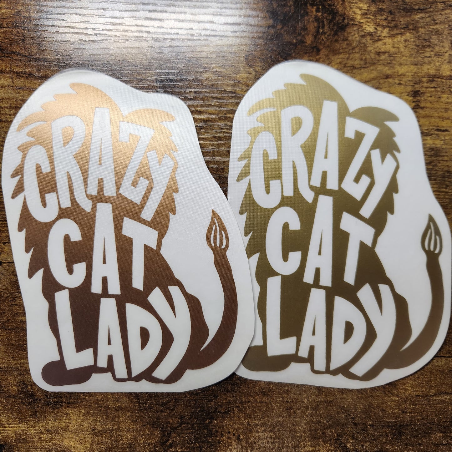 Crazy Cat Lady Lion - Vinyl Decal