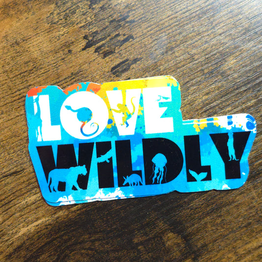 Love Wildly - Sticker