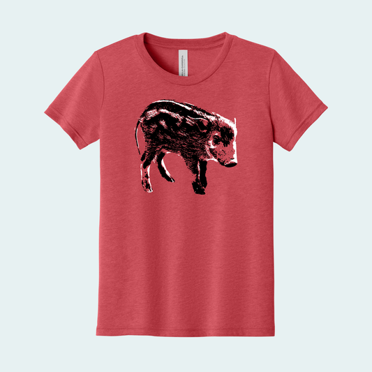 Red River Hog Piglet (Limited Edition for January) Youth Tee