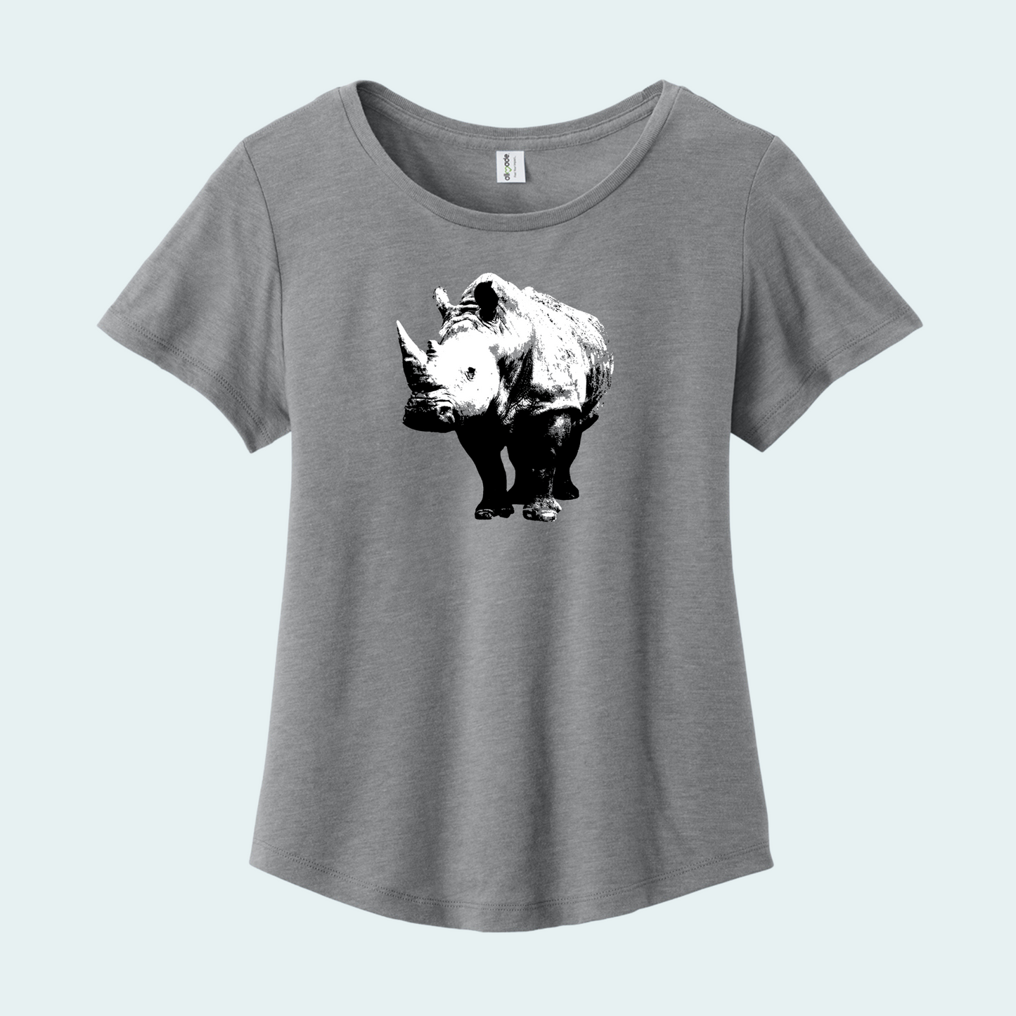 White Rhino (Limited Edition) Women’s Relaxed Scoop Neck Tee