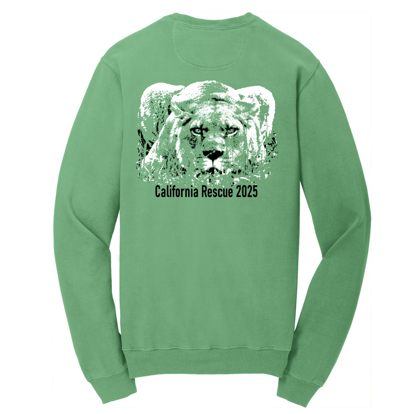 Lucy - California Rescue 2025 - Unisex Crewneck Sweater Tee (FUNDRAISER)