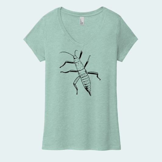 Giant Spiny Stick Insect (Limited Edition for July) Women's V-Neck Tee
