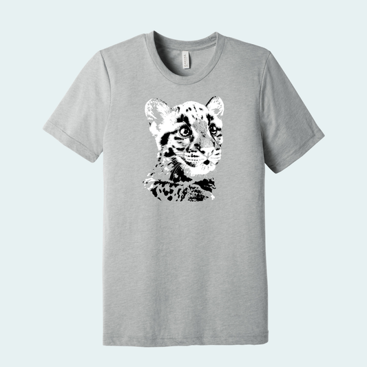 Clouded Leopard Cub (Limited Edition for January) Unisex Tee