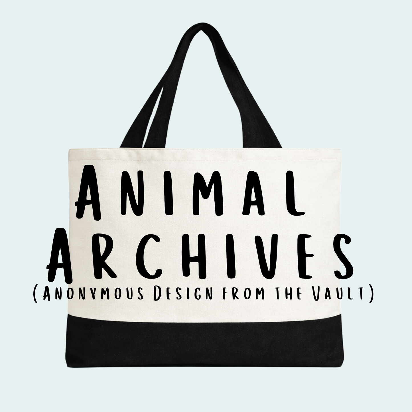 Animal Archives (Anonymous Design from the Vault) Tote Bag