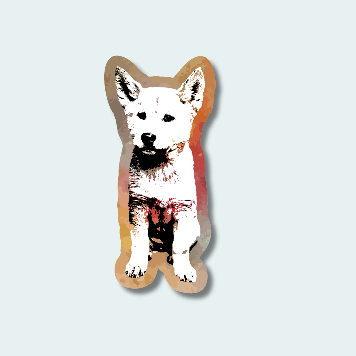 Dingo Pup (Limited Edition for January) 4in Sticker