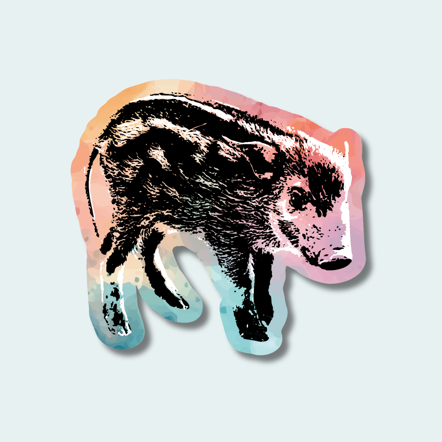 Red River Hog Piglet (Limited Edition for January) 4in Sticker