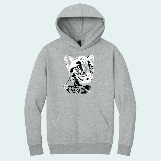Clouded Leopard Cub (Limited Edition for January) Heavy Hoodie