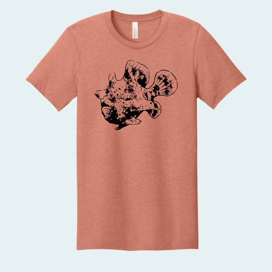 Warty Frogfish (Limited Edition for October) Unisex Bella + Canvas Tee