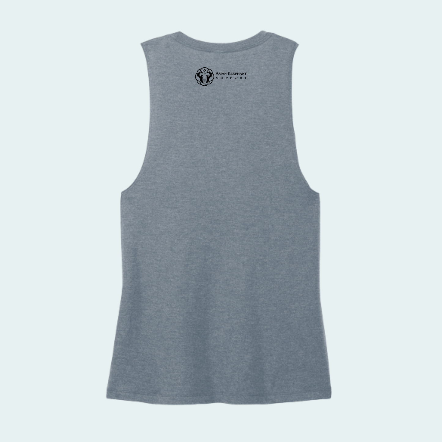 Asian Elephants Fundraiser (Limited Edition for June) Women's Muscle Tank