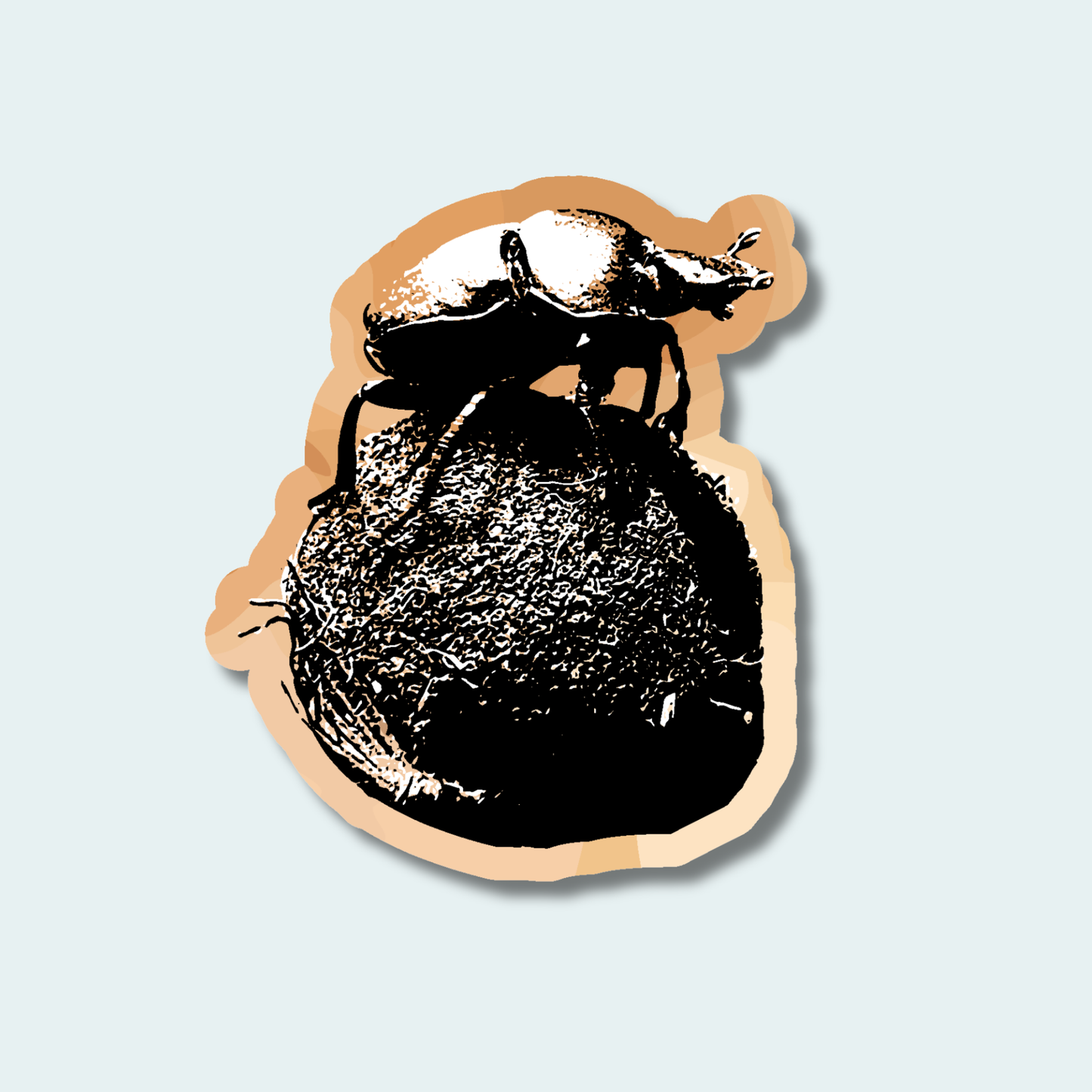 Dung Beetle (Limited Edition for February) 4in Sticker