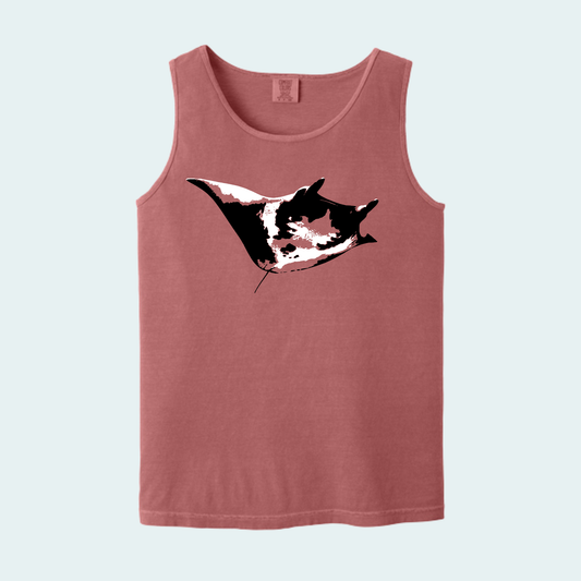 Manta Ray (Limited Edition for June) Unisex Comfort Color Tank