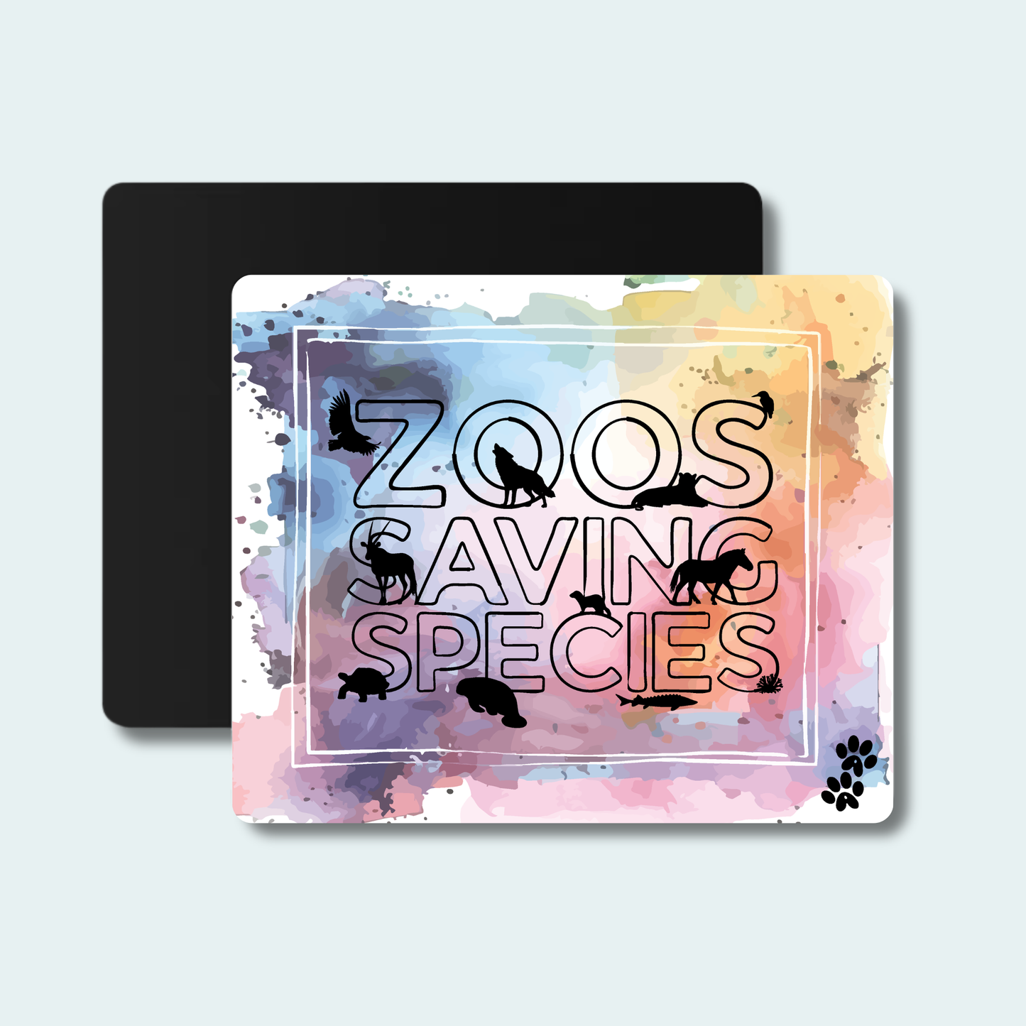 Zoo Saving Species (Limited Edition for June) Mouse pad