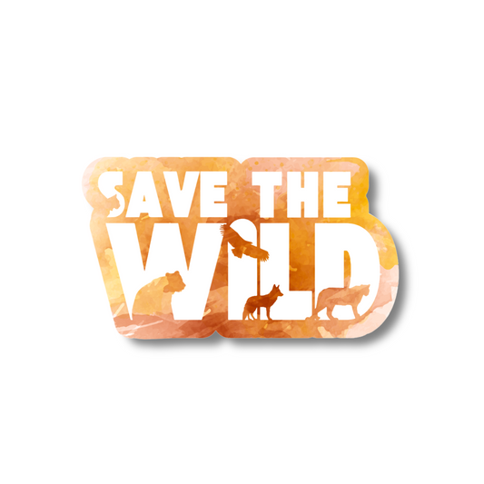 Save the Wild - Sticker
