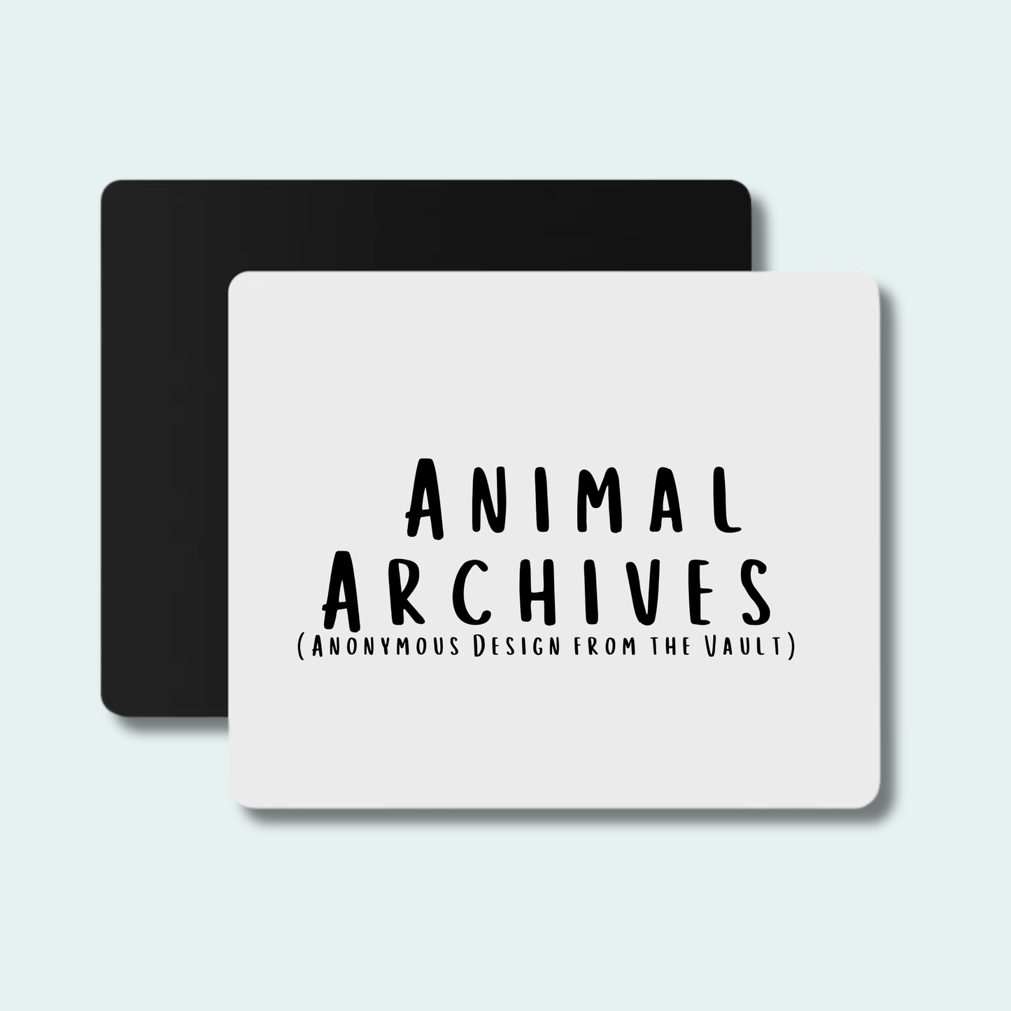 Animal Archives (Anonymous Design from the Vault) Mouse pad