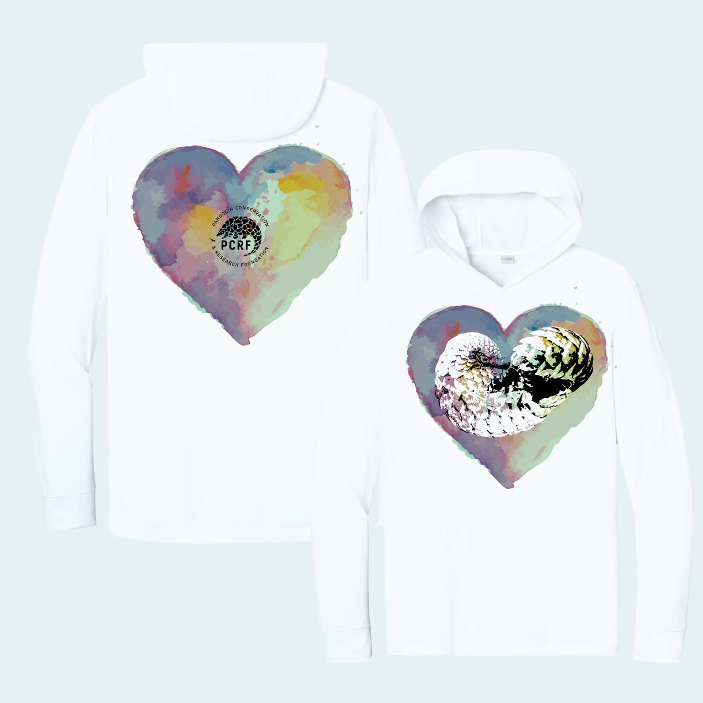 Pangolin Conservation and Research Foundation (Fundraiser) (Limited Edition for February) Moisture Wicking Hooded Tee