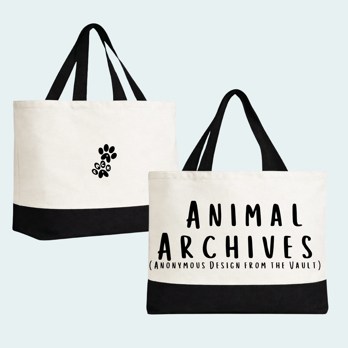 Animal Archives (Anonymous Design from the Vault) Tote Bag