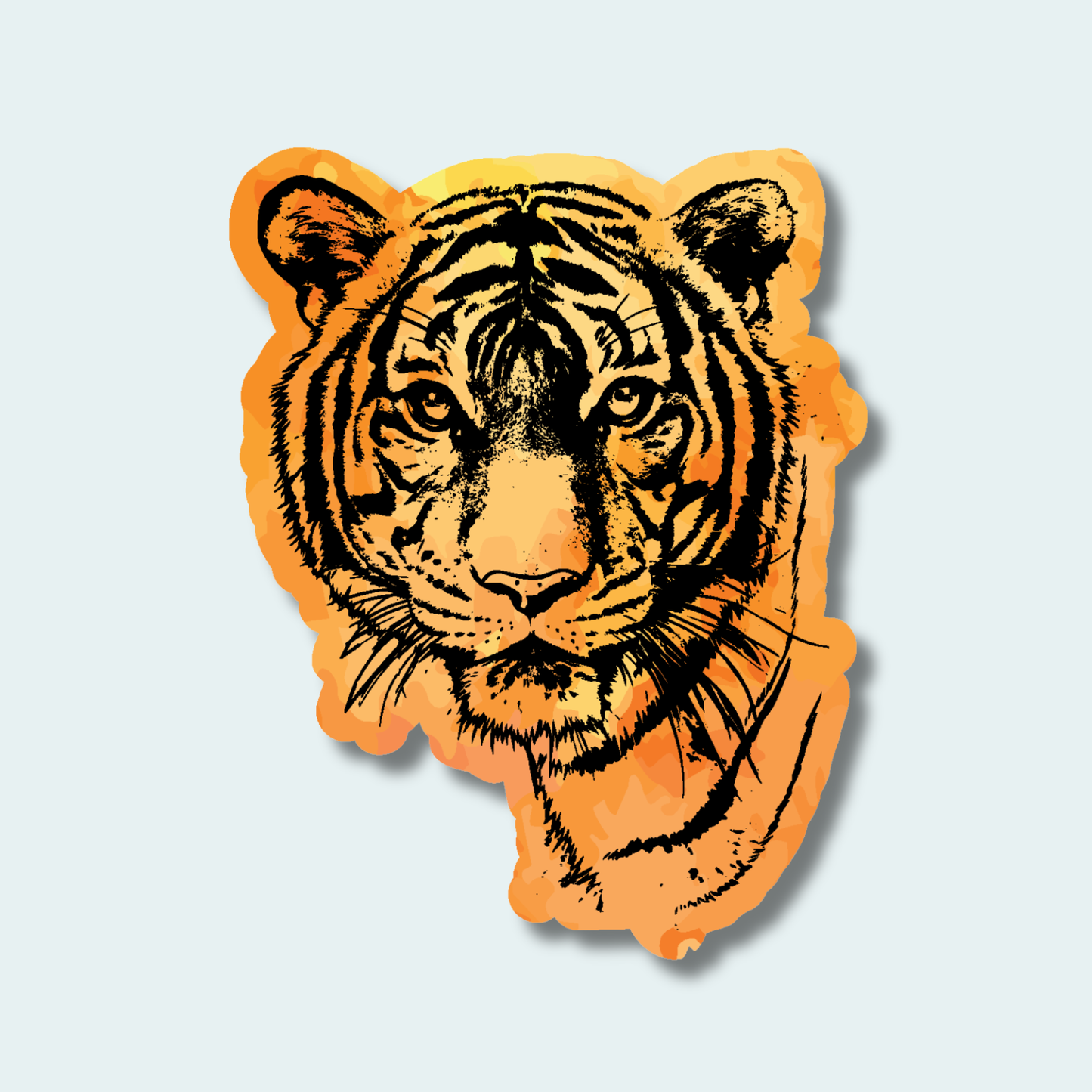 Malayan Tiger (Limited Edition for July) 4in Sticker