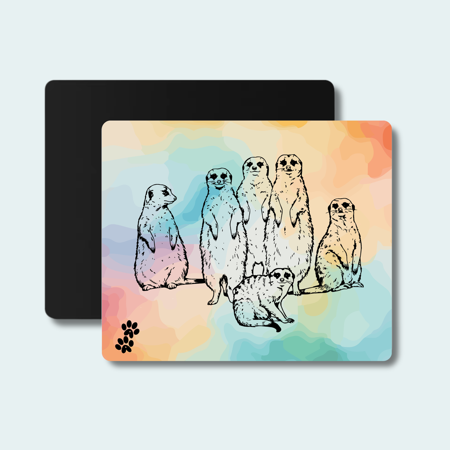 Meerkat Mob (Limited Edition for July) Mouse pad