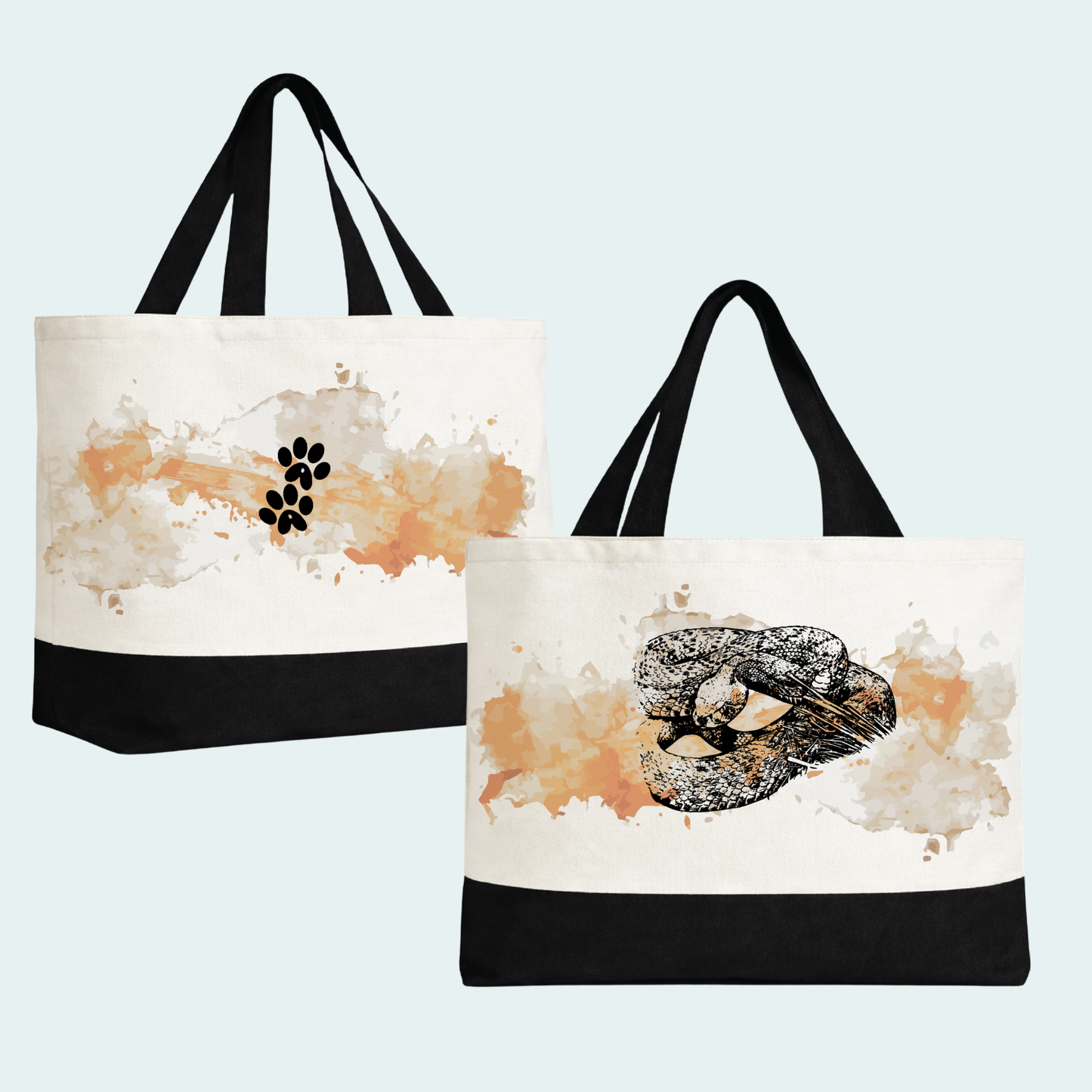 Western Diamondback Rattlesnake (Limited Edition for July) Tote Bag