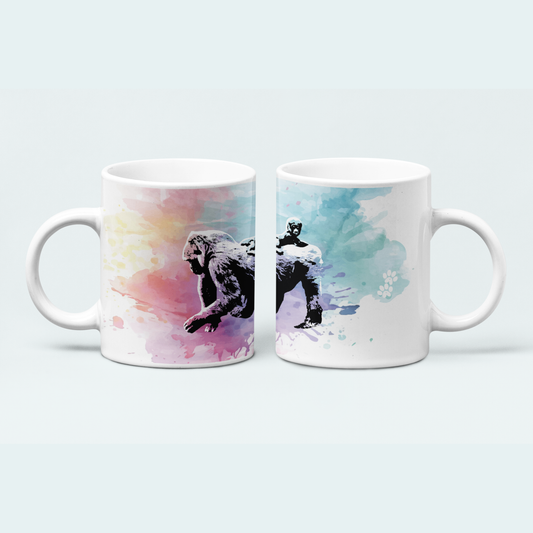 Gorilla with Baby (Limited Edition for January) Mug