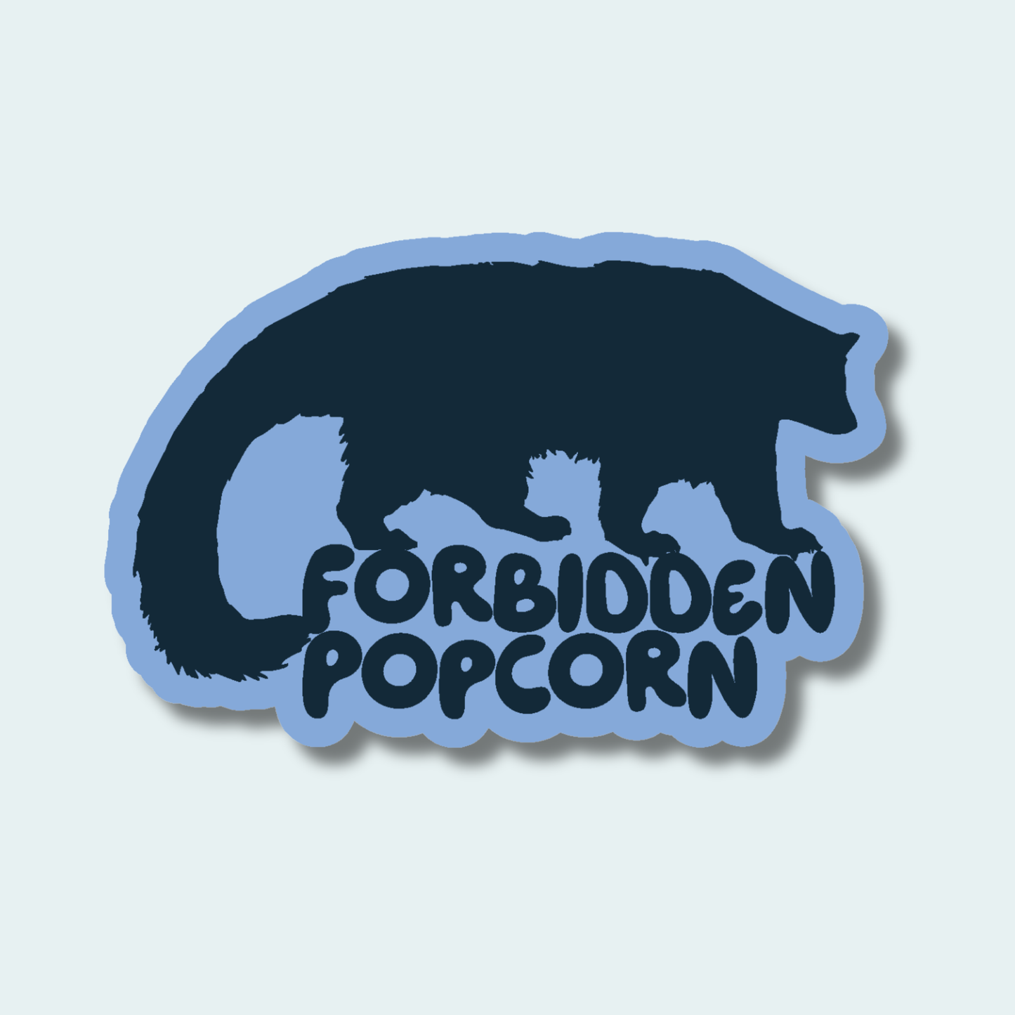 Forbidden Popcorn - Binturong - 4in Sticker