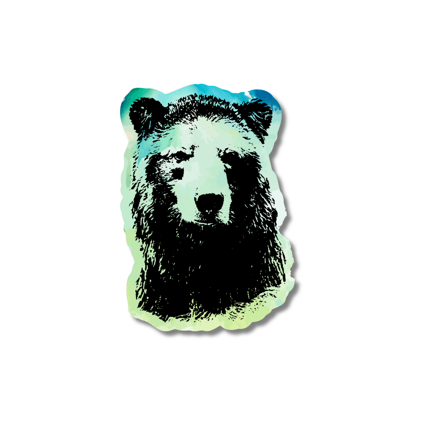 Brown Bear - Sticker