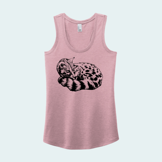 Large Spotted Genet (Limited Edition for October) Women's Tank Top
