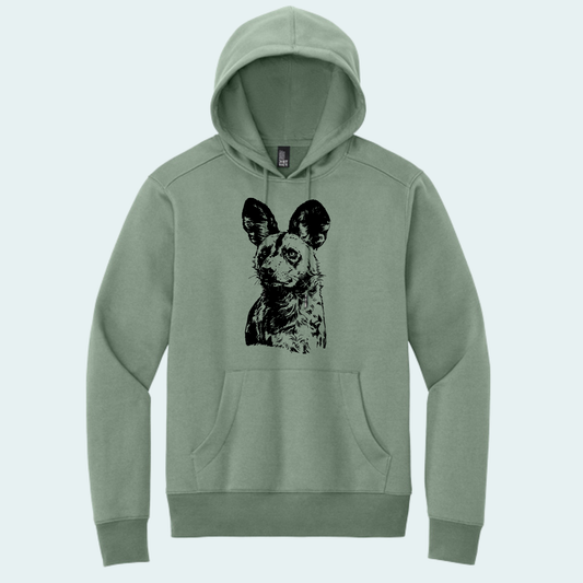 Kalahari African Wild Dog Conservation Trust Fundraiser (Limited Edition for September) Unisex Fleece Hoodie