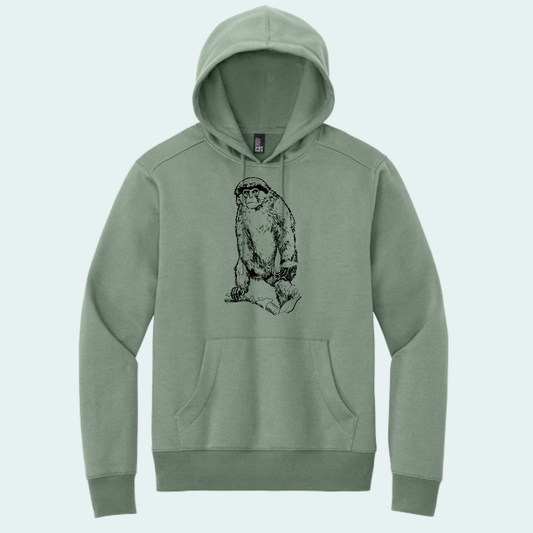 Red Colobus Fundraiser (Limited Edition for August) Unisex Fleece Hoodie