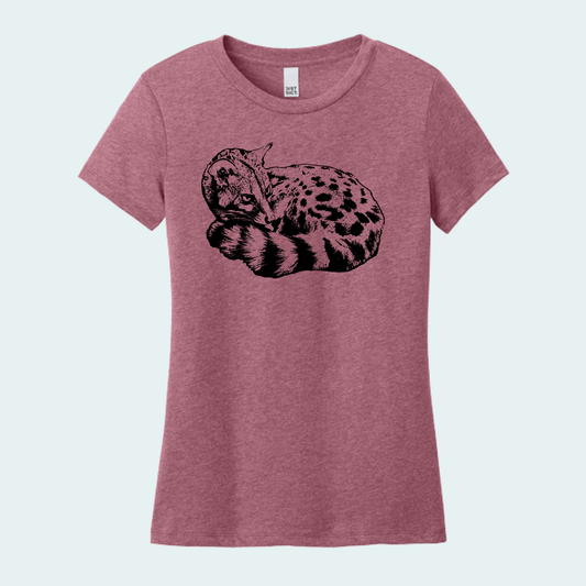 Large Spotted Genet (Limited Edition for October) Women's Tee