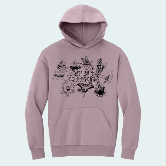 Wildly Connected - Pollinator Partnership Fundraiser (Limited Edition for October) Heavyweight Fleece Hoodie