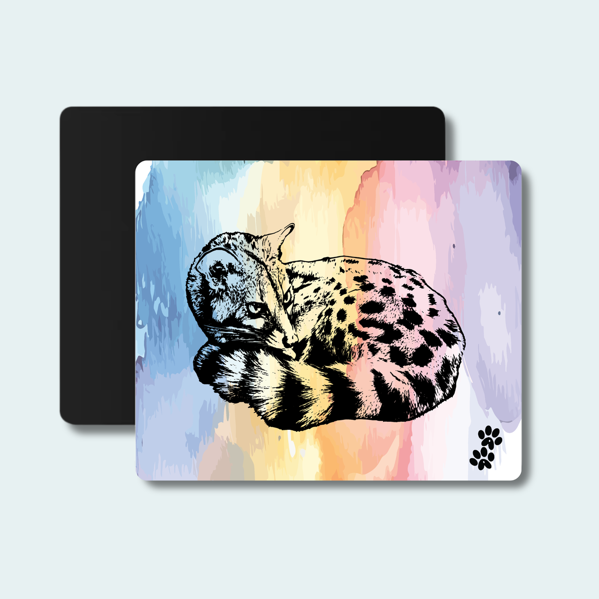 Large Spotted Genet (Limited Edition for October) Mouse pad