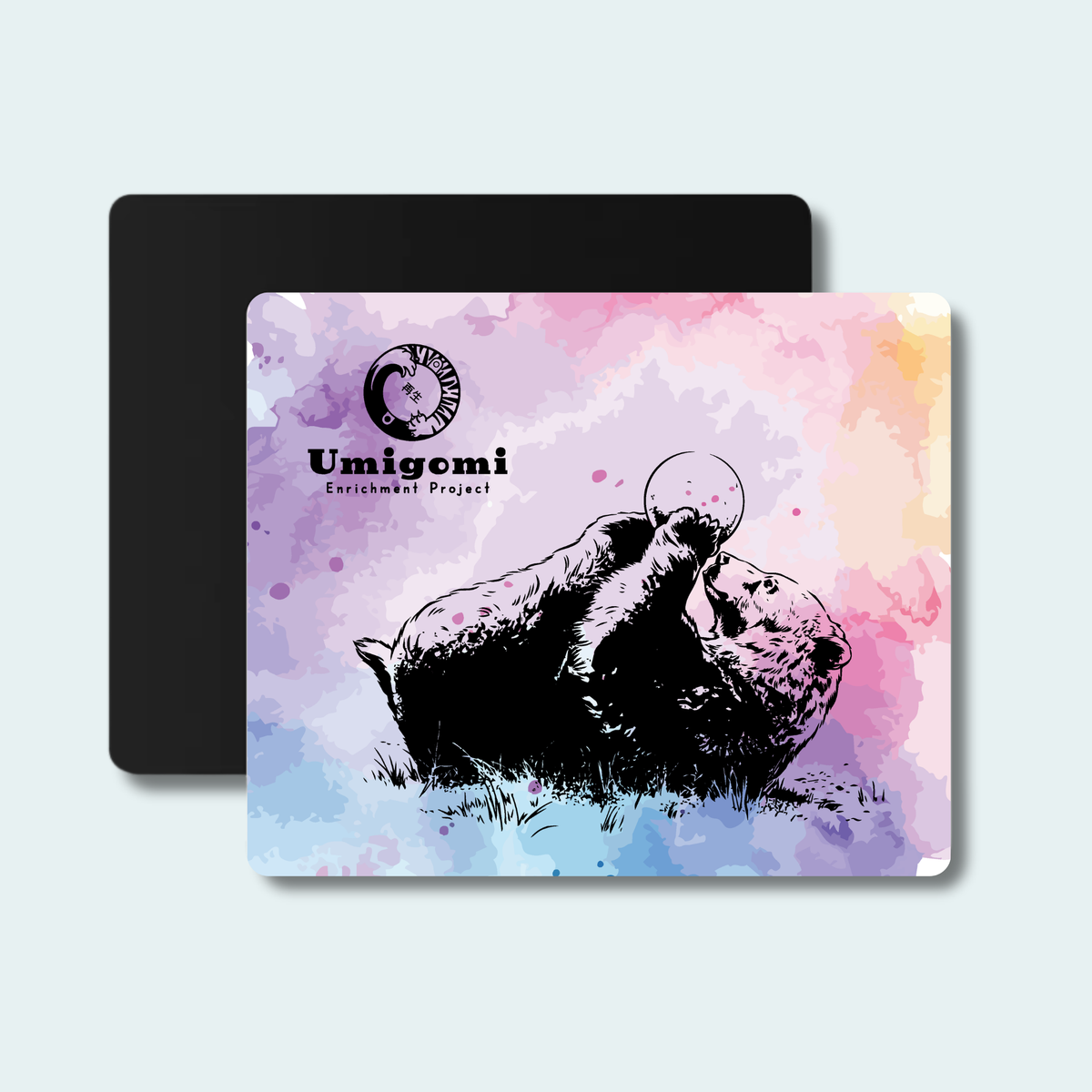 Bear - Umigomi Enrichment Project Fundraiser (Limited Edition for October) Mouse pad