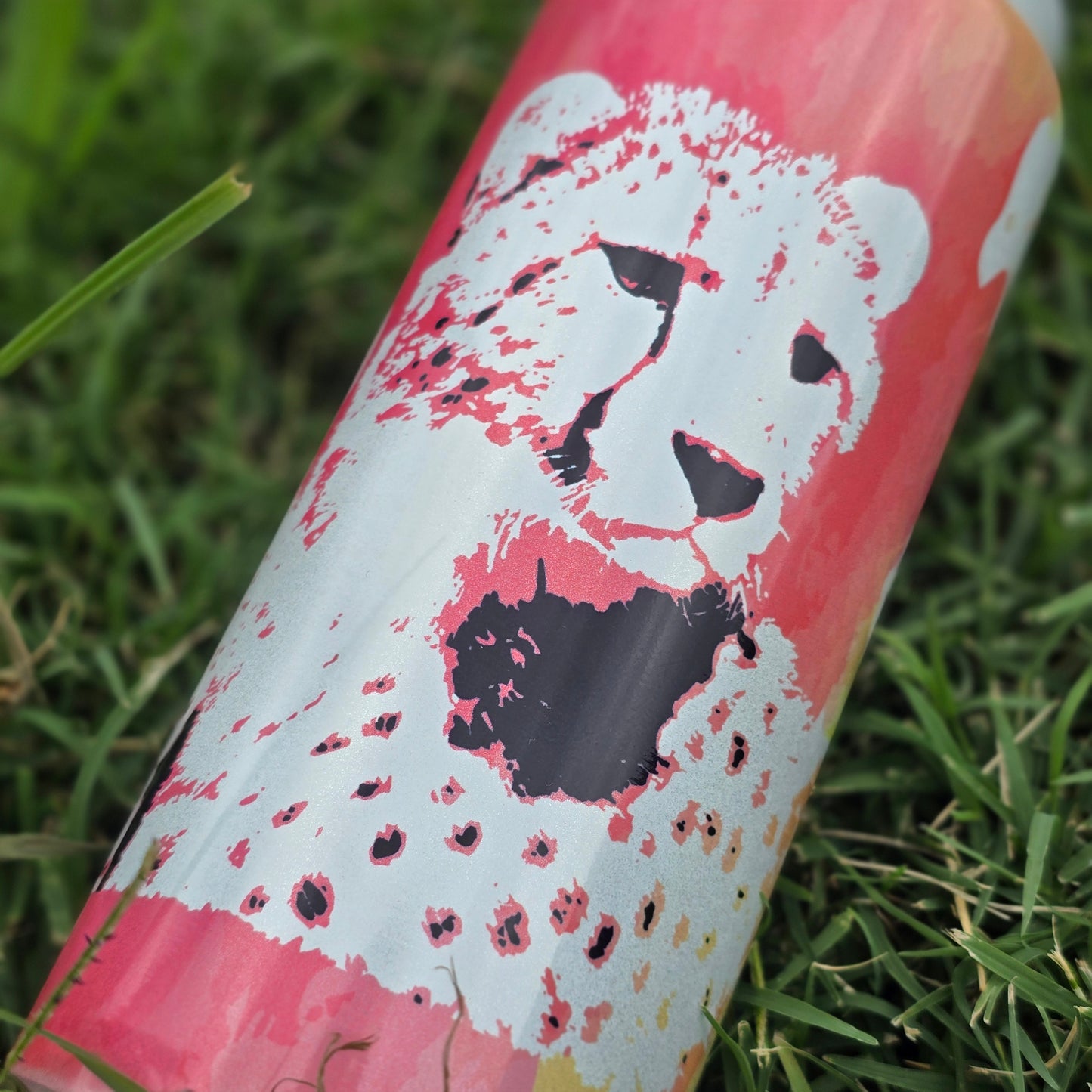 Cheetahs (Limited Edition) 17oz Stainless Steel Glitter Tumbler