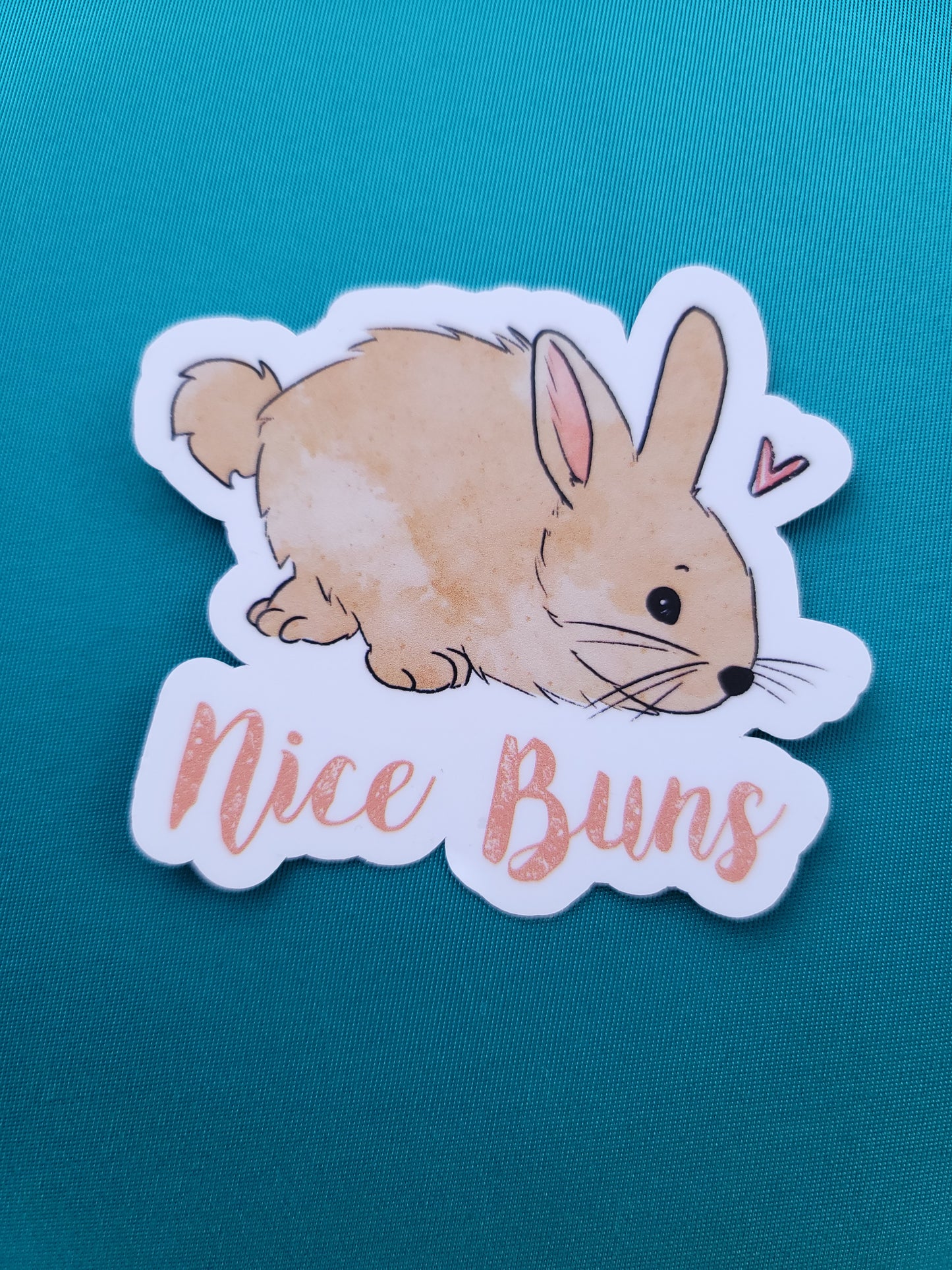 Nice Buns - Bunny - Sticker - Animals Anonymous Apparel