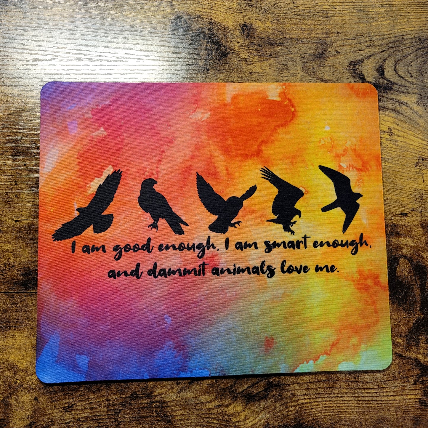 Birds of Prey - Animals Love Me - Watercolor Mousepad (LIMITED EDITION)