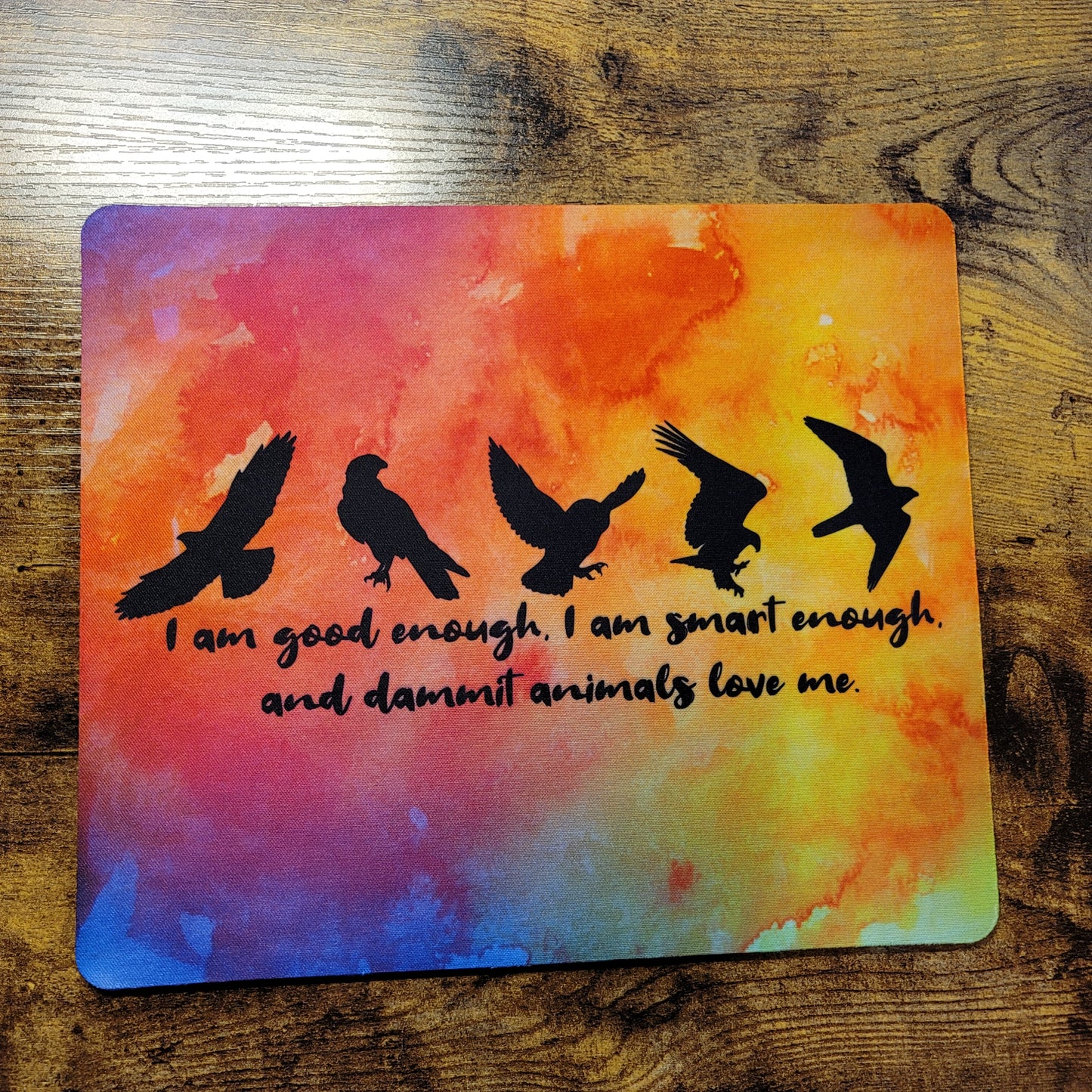 Birds of Prey - Animals Love Me - Watercolor Mousepad (LIMITED EDITION)